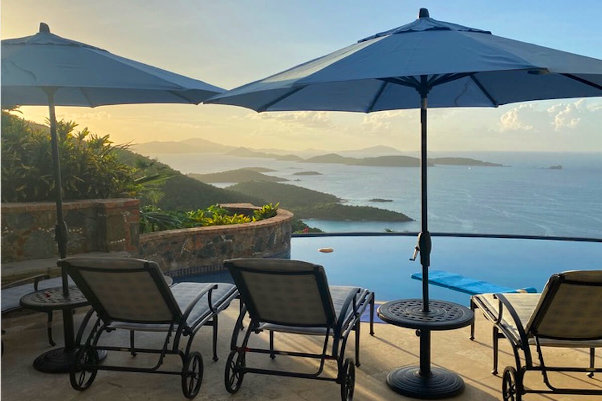 Rotunda: Five Bedroom Luxury Hillside Villa Overlooking Trunk Bay
