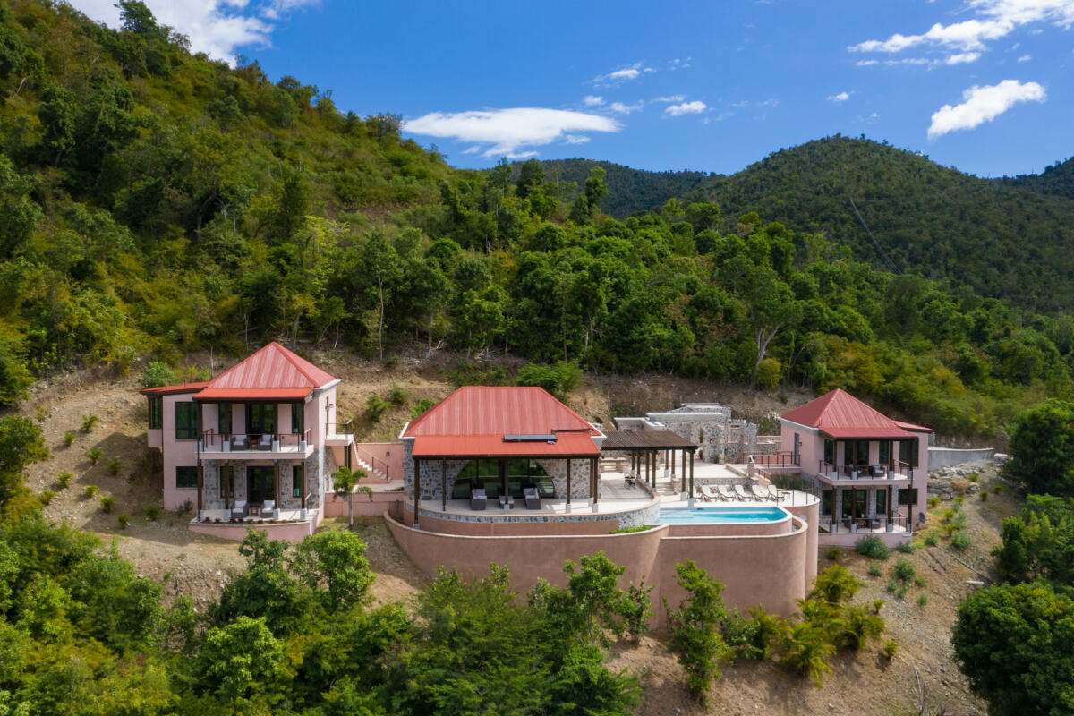The Maho Bay House: Four Bedroom Luxury Villa on Maho Bay