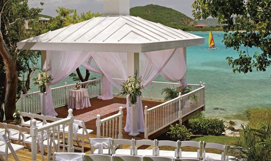 Ritz-Carlton St. Thomas Wedding Gazebo