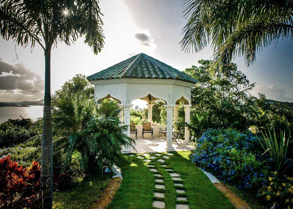 Villa Kismet St. John Wedding Ceremony Pavilion