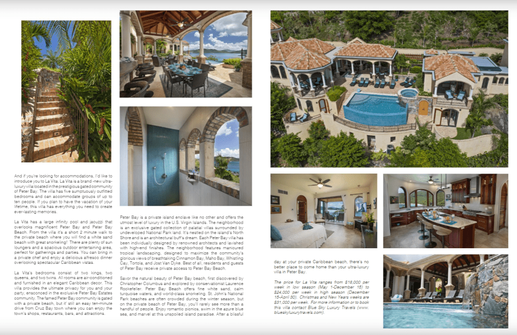 La Vita Villa St. John USVI Feature