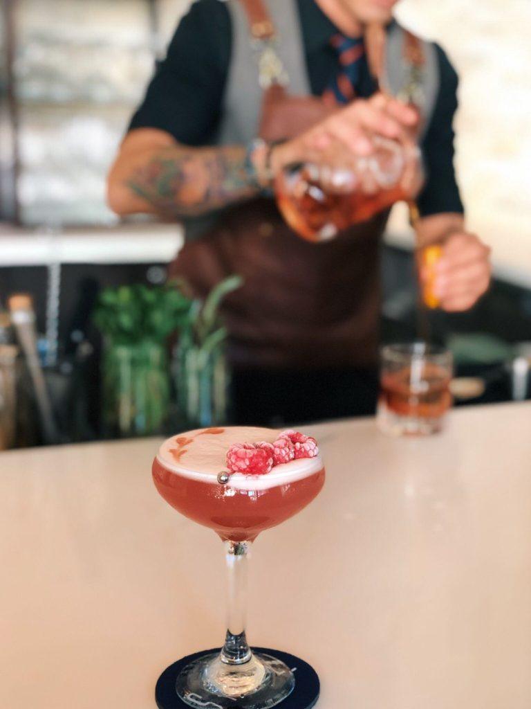 Enchanted Forest Cocktail from Wymara Turks & Caicos
