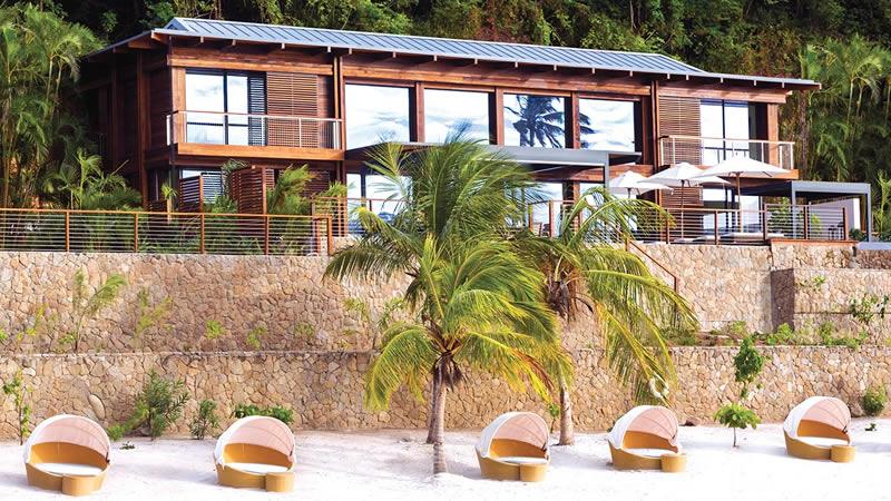Sugar Beach Saint Lucia Pitons View Friends Vacation