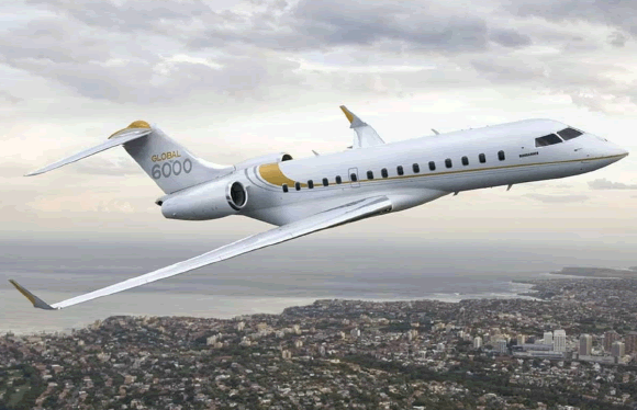 Private Jet Comfort Blue Sky