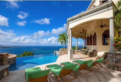 Rotunda villa view