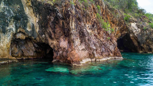 Norman Island Caves