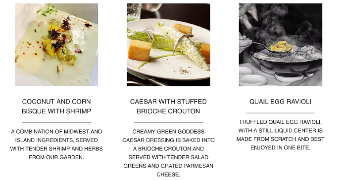 Tasting Menu by Chef Vinny