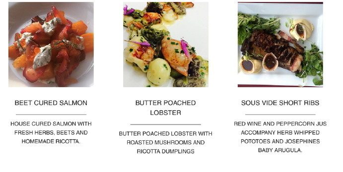 Gourmet Dishes by Private Chef St. John
