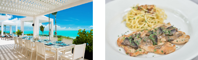 Private Chef Service at Triton Villa