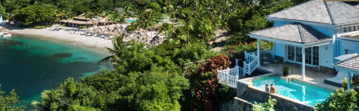 Sugar Beach Resort at the Base of the Pitons