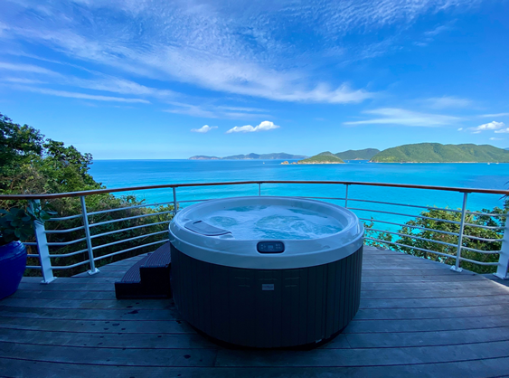 New Jacuzzi at CliffHouse