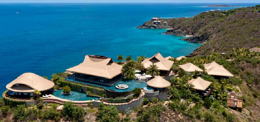 Our all-time favorite villa: The Village on Moskito Island!