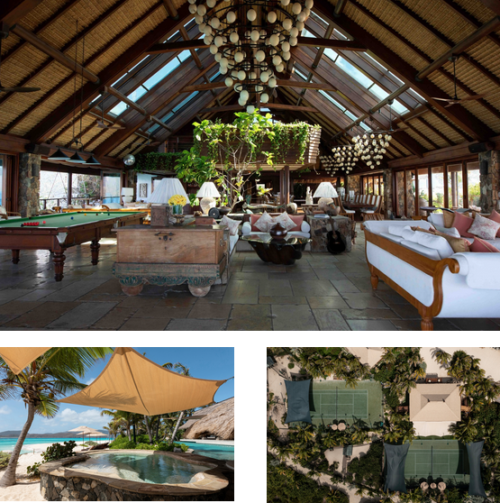 The Great House on Necker Island