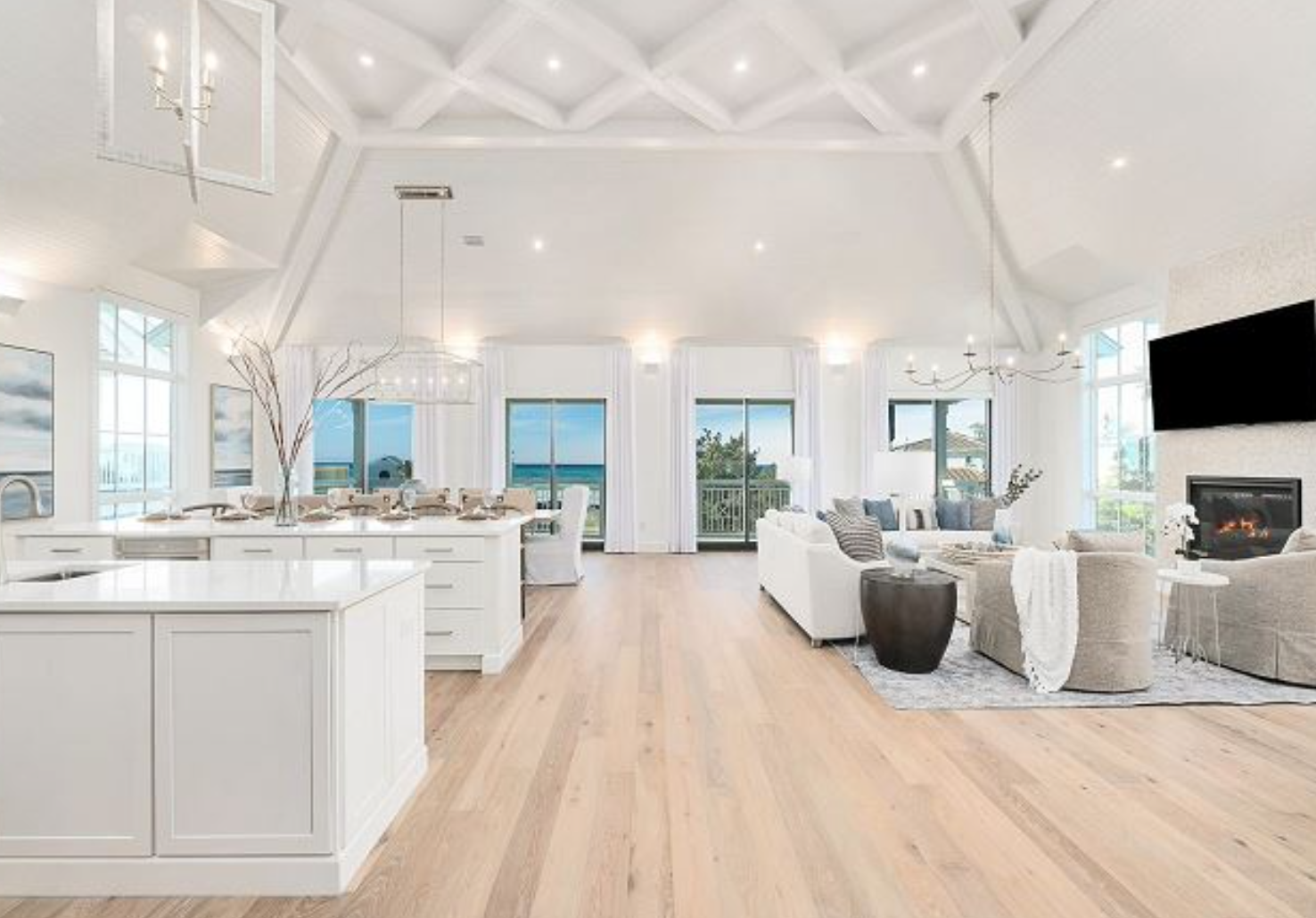 Seacrest Neighborhood Beachfront Home