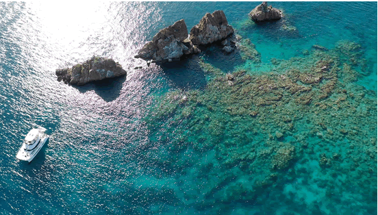 Snorkeling in The Indians BVI
