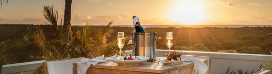 Fine Dining at Ambergris Cay