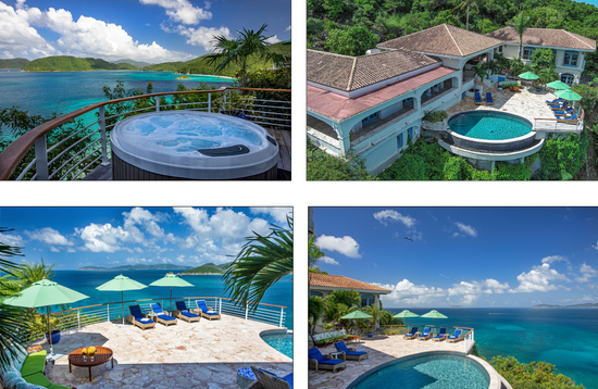 Jacuzzi with BVI Views