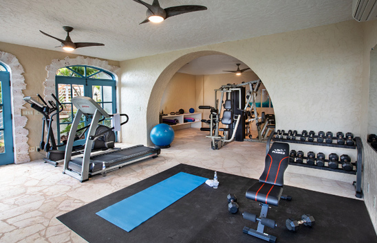 Gym at CliffHouse Peter Bay