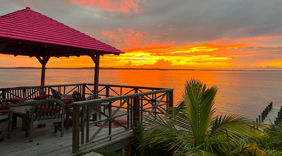 Private Beach and Pink Gazebo Harbour Island
