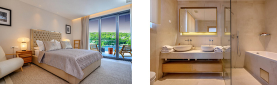 Panoramic Views from Brač Villa Bedrooms