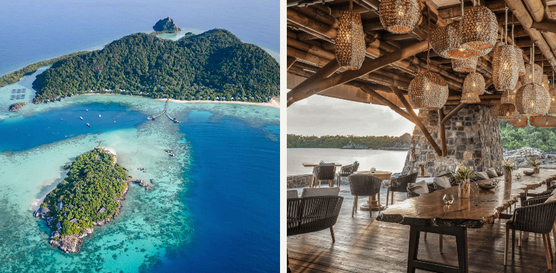 Bawah Reserve Private Island Cliffside Lodges