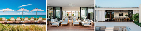 Villa Interior with Ocean Views Turks and Caicos