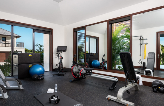 In-Villa Gym and Fitness Area Turks and Caicos